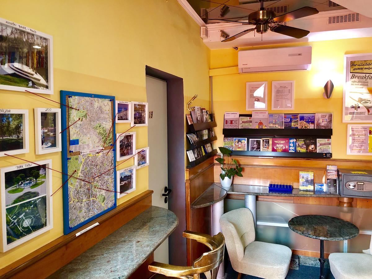 Aladin Hostel Ljubljana Eksteriør bilde